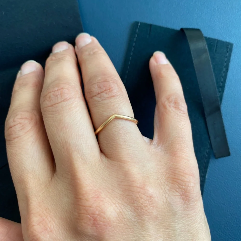 Eva Fehren 18K Rose Gold Sergeant Ring - Picture 6 of 8